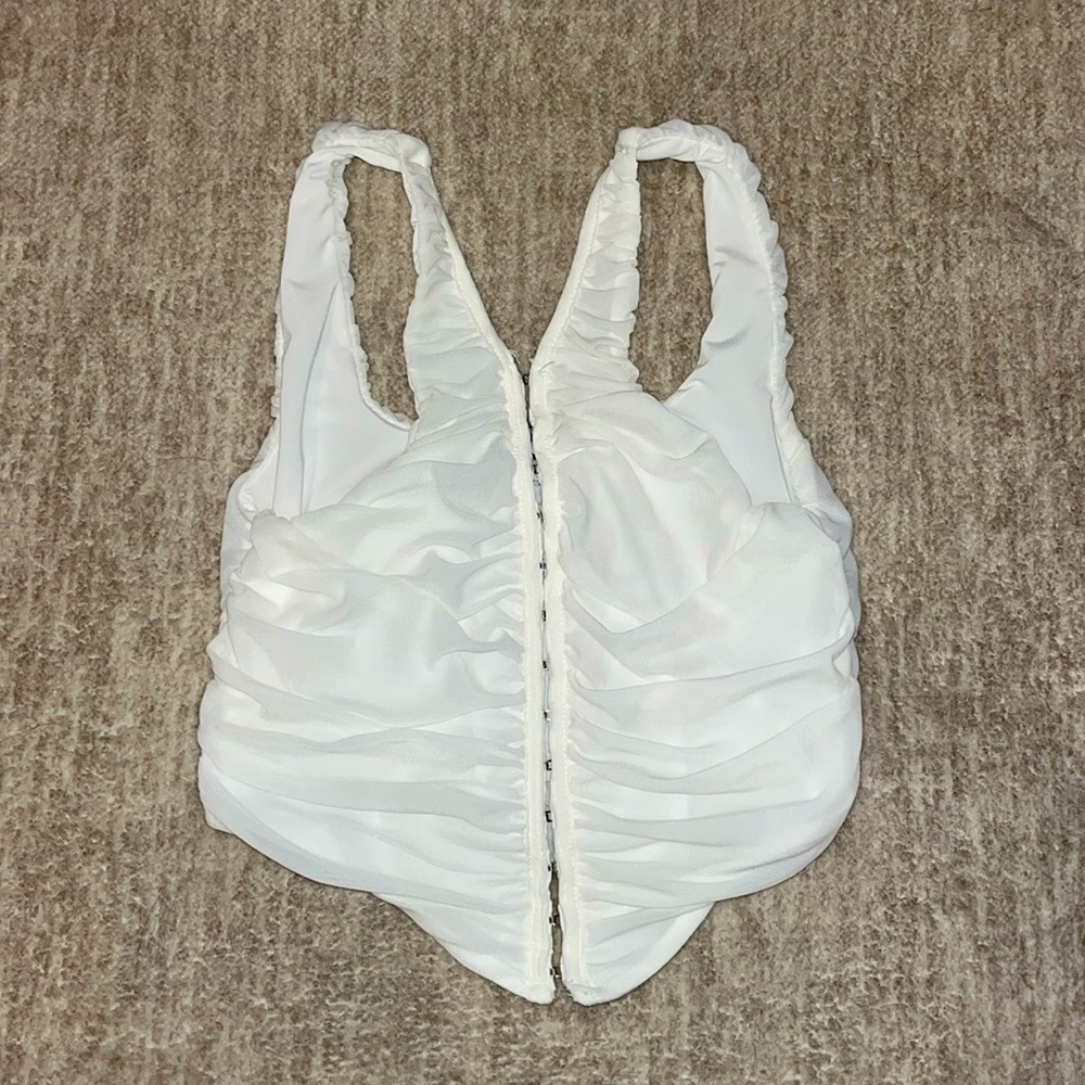 tic toc cropped tank top